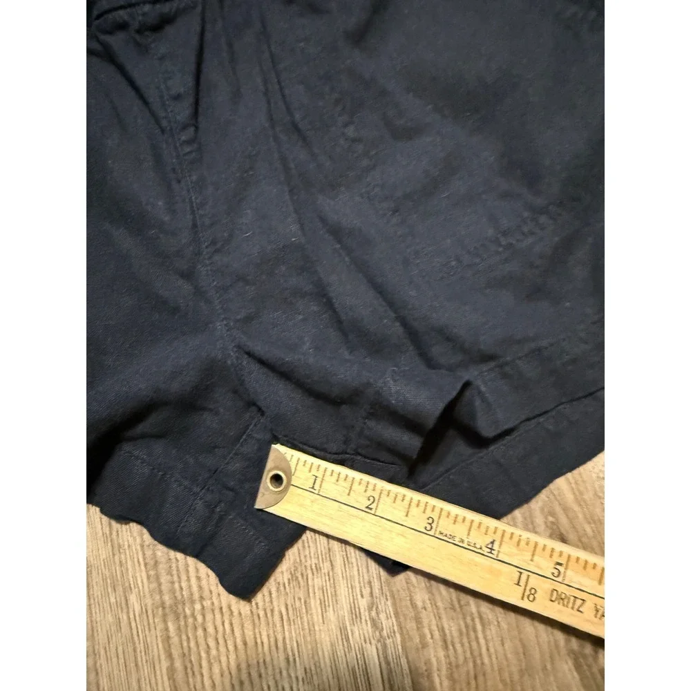 Old Navy Shorts Girls Size XL 14-16 Black Pull-On Functional Drawstring Casual